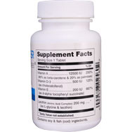 Vitamins A, D, E & Lecithin with Beta Carotene