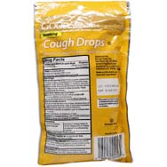 Soothing Cough Drops - Honey Lemon Flavor (3 Bags of 30)