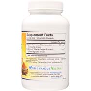 Turmeric 800 mg w/ BioPerine | Naturally Contains Curcumin