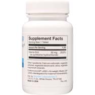 Vitamin B-6 50 mg