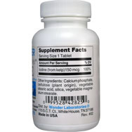 Iodine from Kelp 150 mcg