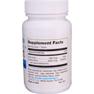 B-12 2000 mcg with Folic Acid | Sublingual