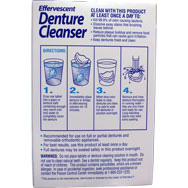 Effervescent Anti-Bacterial Denture Cleanser by GoodSense