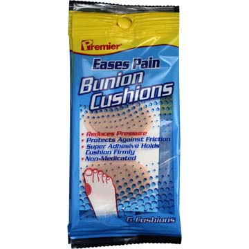 Bunion Cushions - Eases Pain - Reduces Pressure (2 Pack)