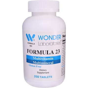 Formula 23 - Multi-mineral Multi-vitamin w/Iron