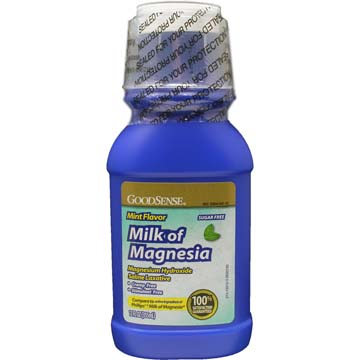 Milk of Magnesia Laxative | Fresh Mint Flavor