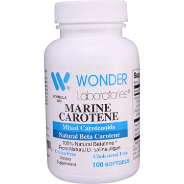 Marine Carotene Beta Carotene
