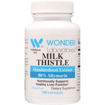 Milk Thistle 175 mg | Standardized Extract 80% Silymarin