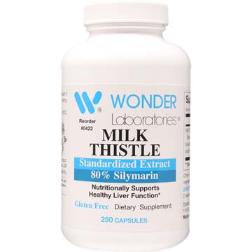 Milk Thistle 175 mg | Standardized Extract 80% Silymarin