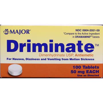 Dimenhydrinate Tablets USP 50 mg