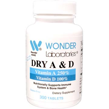 Dry Vitamin A & D | Non-Oily-Dry