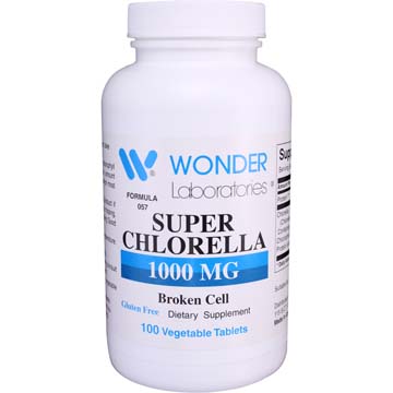 Super Chlorella 1000 mg | Broken Cell