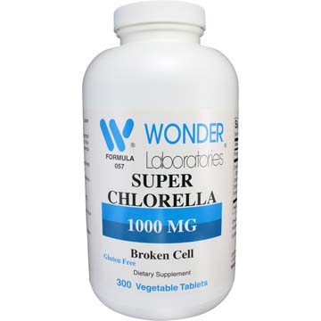 Super Chlorella 1000 mg | Broken Cell