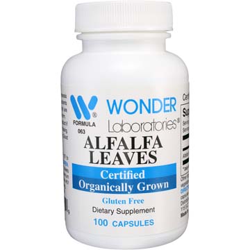 Alfalfa Leaves | Certified Organically Grown
