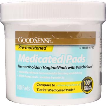 Medi-Pads - Hermorrhoidal Pads with Witch Hazel