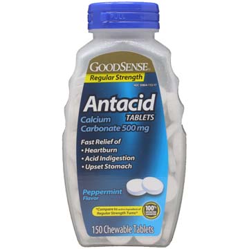 Calcium Rich Antacid Tablets - Regular Strength