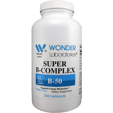 Super B-Complex B-50 Vitamins