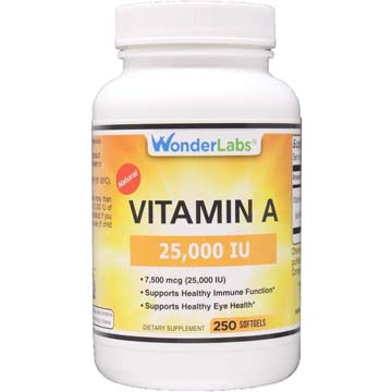 Vitamin A 25,000 IU