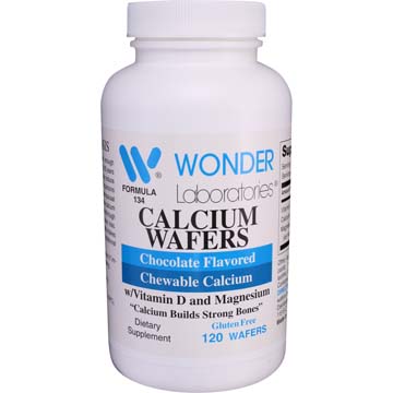 Calcium Wafers | Chocolate Flavored Chewable Calcium