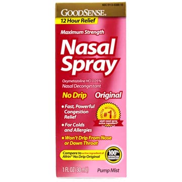 Nasal Spray by GoodSense | Compare to Afrin