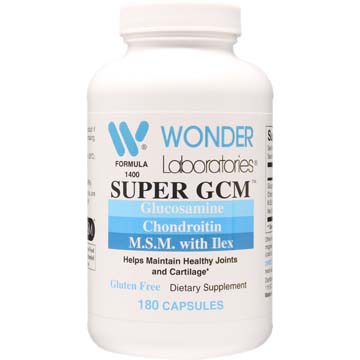Super GCM - Glucosamine Chondroitin MSM w/ Ilex