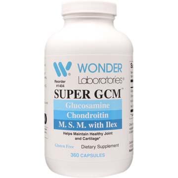 Super GCM - Glucosamine Chondroitin MSM w/ Ilex