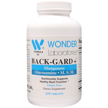 Back-Gard+™ | Manganese • Glucosamine • MSM