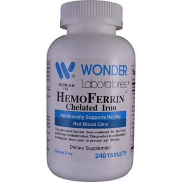HemoFerrin® | Chelated Iron 