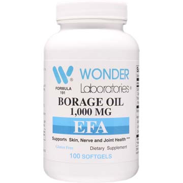 Borage Oil 1000 mg EFA