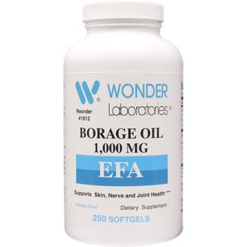 Borage Oil 1000 mg EFA