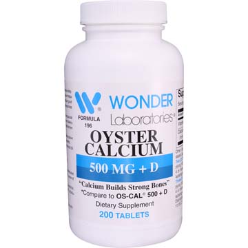 Calcium 500 + D Oyster Shell Calcium with D