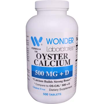 Calcium 500 + D Oyster Shell Calcium with D