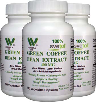 Svetol® Green Coffee Bean 400mg + Free Ketones