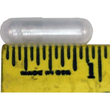 Empty Vegetable Capsules "O" Size Clear