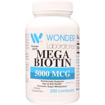 Mega Biotin 5000 mcg | Vitamin B-7