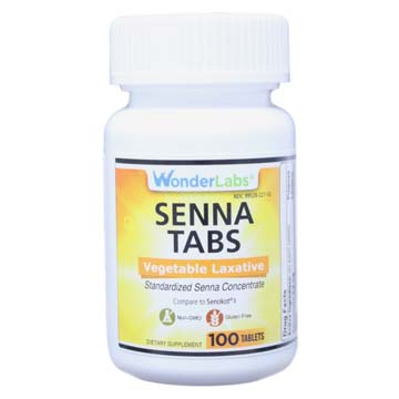 Senna Tabs Vegetable Laxative