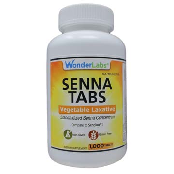 Senna Tabs Vegetable Laxative