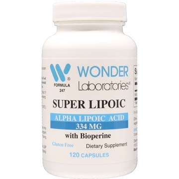 Super Lipoic | Alpha Lipoic Acid - 334mg w/ BioPerine®