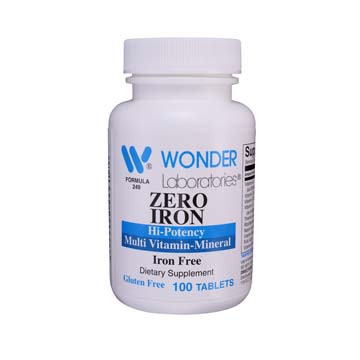 ZERO IRON Multi Vitamin-Mineral