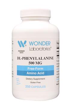 DL-Phenylalanine 500 MG Free Form Amino Acid