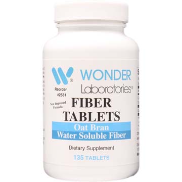 Fiber Tablets | Oat Bran Water Soluble Fiber