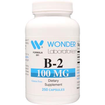 B-2 100 mg | Vitamin B2 - Riboflavin