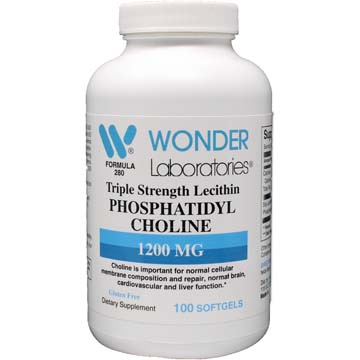 Triple Strength Lecithin - Phosphatidyl Choline 420 mg