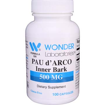 Pau D'Arco Inner Bark 500 mg