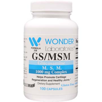 Glucosamine Sulfate & MSM 1000 mg Complex