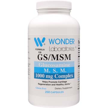 Glucosamine Sulfate & MSM 1000 mg Complex