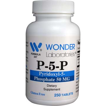 P-5-P (Pyridoxyl-5-Phosphate 50 mg) | Healthy Nervous System Support