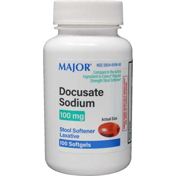 DOK™ 100 mg Docusate Sodium | Stool Softener