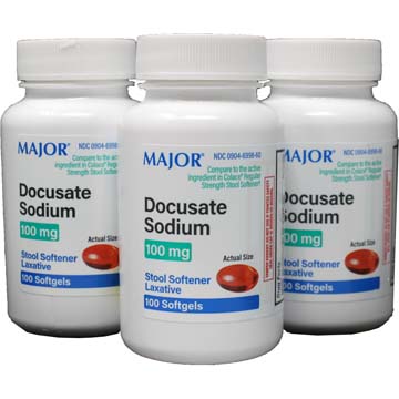 DOK™ 100 mg - Docusate Sodium | Stool Softener