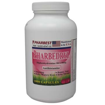 Benadryl Allergy Comparable Diphenhydramine HCI Allergy Medicine 50 mg